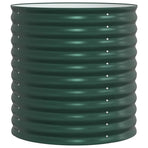 Raised Bed Green 80 x 80 x 81 cm Steel