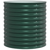Raised Bed Green 80 x 80 x 81 cm Steel
