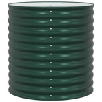 Raised Bed Green 80 x 80 x 81 cm Steel
