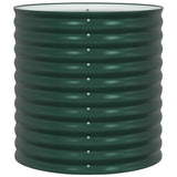 Raised Bed Green 80 x 80 x 81 cm Steel