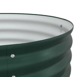 Raised Bed Green 400 x 80 x 44 cm Steel
