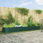 Raised Bed Green 400 x 80 x 44 cm Steel
