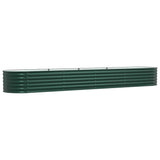 Raised Bed Green 400 x 80 x 44 cm Steel