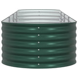 Raised Bed Green 400 x 80 x 44 cm Steel