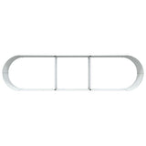 Raised Bed Green 320 x 80 x 44 cm Steel