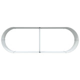 Raised Bed Green 240 x 80 x 44 cm Steel