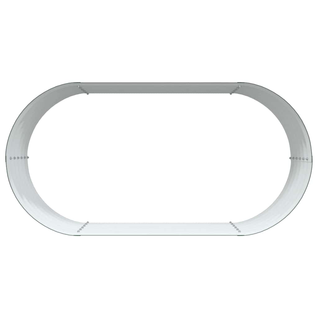 Garden Raised Bed Green 160 x 80 x 44 cm Steel