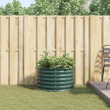 Raised Bed Green 80 x 80 x 44 cm Steel