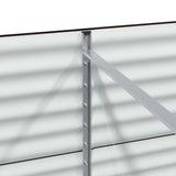 Garden Raised Bed Brown 240 x 80 x 81 cm Steel - Extra Image