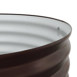 Garden Raised Bed Brown 80 x 80 x 81 cm Steel - Extra Image