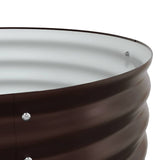 Garden Raised Bed Brown 240 x 80 x 44 cm Steel - Extra Image