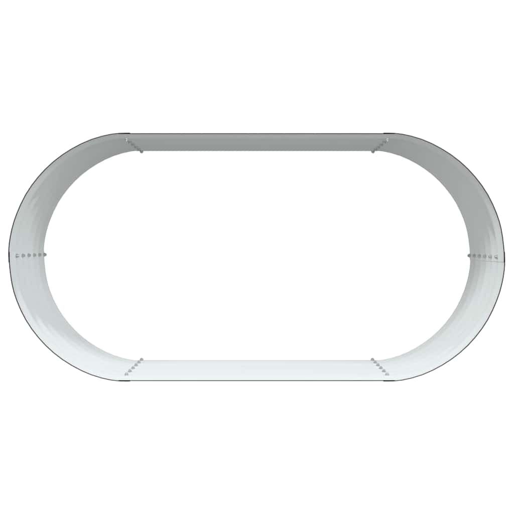 Garden Raised Bed Brown 160 x 80 x 44 cm Steel