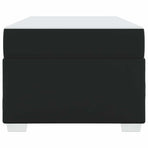 Bed Frame Black 90 x 190 cm PVC