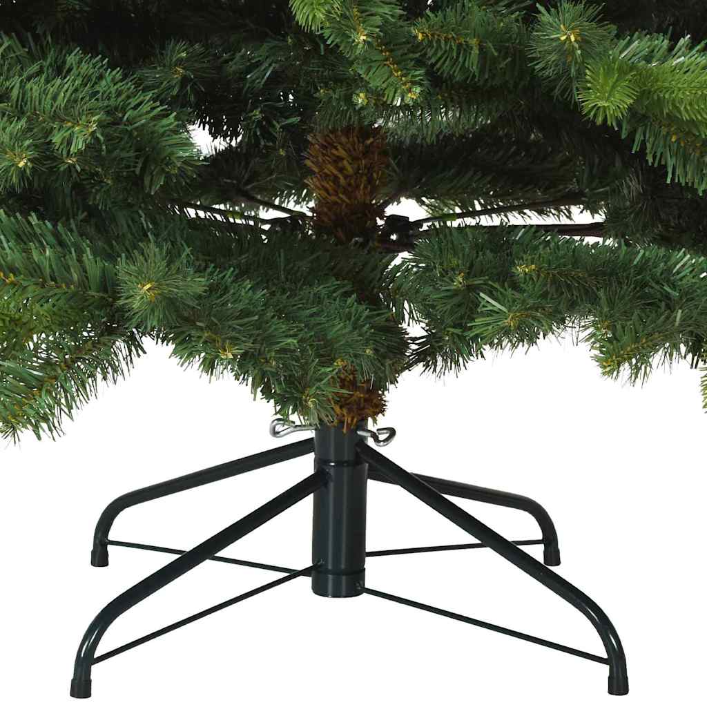 Artificial Hinged Christmas Tree Green 210 cm PVC, PE and steel