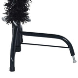 Artificial Pre-lit Christmas Tree Black 150 cm PVC - Extra Image