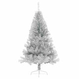Artificial Pre-lit Christmas Tree Silver 180 cm PET
