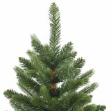 Artificial Christmas Tree with 150 LEDs Green 120 cm PE and PVC - Rear View