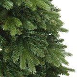 Artificial Christmas Tree with 150 LEDs Green 120 cm PE and PVC