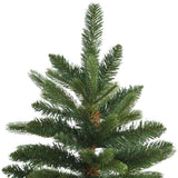Artificial Christmas Tree with 300 LEDs Green 210 cm PE and PVC