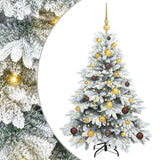 Artificial Christmas Tree with 150 LEDs White 120 cm PE and PVC