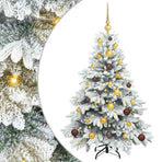 Artificial Christmas Tree with 150 LEDs White 120 cm PE and PVC