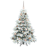 Artificial Christmas Tree with 150 LEDs White 120 cm PE and PVC