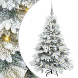 Artificial Christmas Tree with 150 LEDs White 120 cm PE and PVC