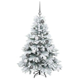 Artificial Christmas Tree with 150 LEDs White 120 cm PE and PVC