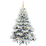 Artificial Christmas Tree with 150 LEDs White 150 cm PE and PVC