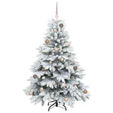 Artificial Christmas Tree with 150 LEDs White 150 cm PE and PVC