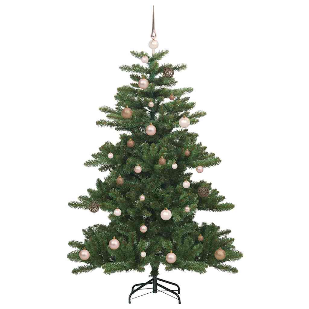 Artificial Hinged Christmas Tree Green 150 cm PVC and Steel