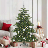 Artificial Hinged Christmas Tree Green 150 cm PVC and Steel