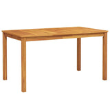 Garden Dining Set Folding 7 pcs Brown Solid Acacia wood - 45-Degree Angle