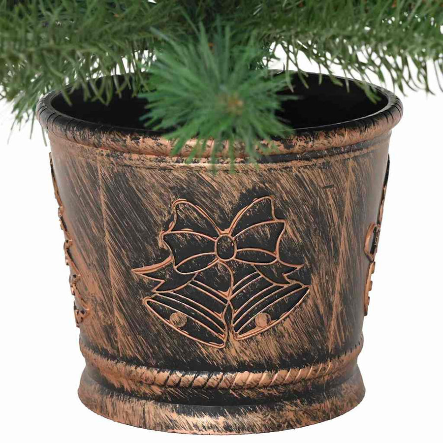 Artificial Christmas Tree 75 cm PVC, PE and steel Green