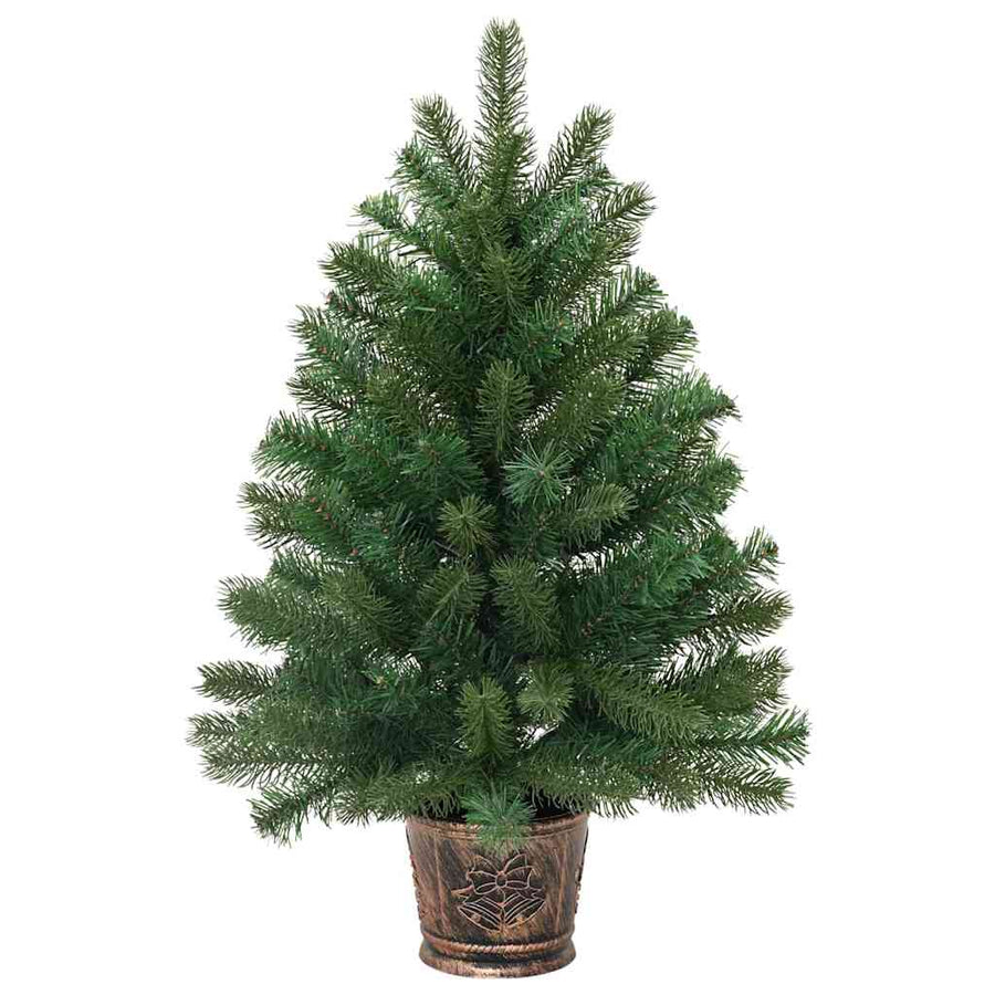 Artificial Christmas Tree 75 cm PVC, PE and steel Green