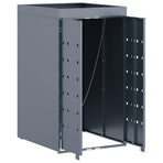 Wheelie Bin Storage with Planter Roof for Single 240L Bin