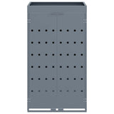 Wheelie Bin Storage with Planter Roof for Single 240L Bin