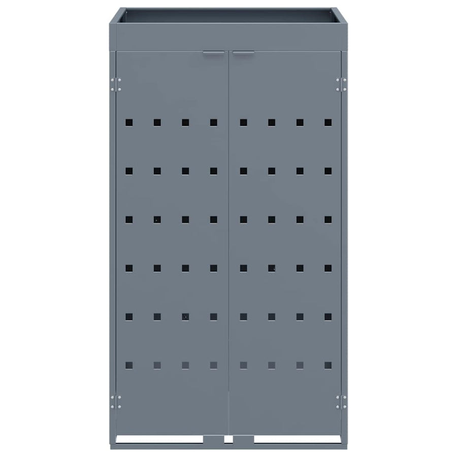 Wheelie Bin Storage with Planter Roof for Single 240L Bin