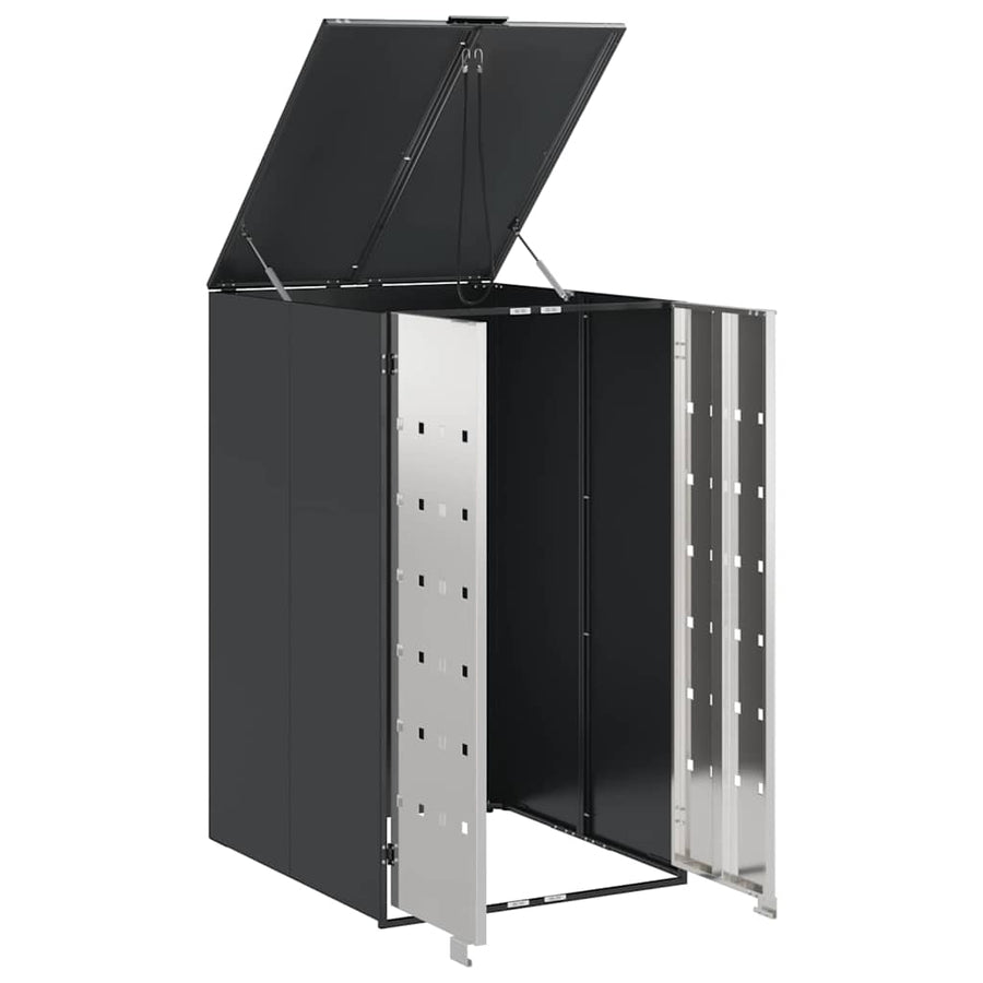 Wheelie Bin Storage with Gas Lift-up Lid for 240L Bin