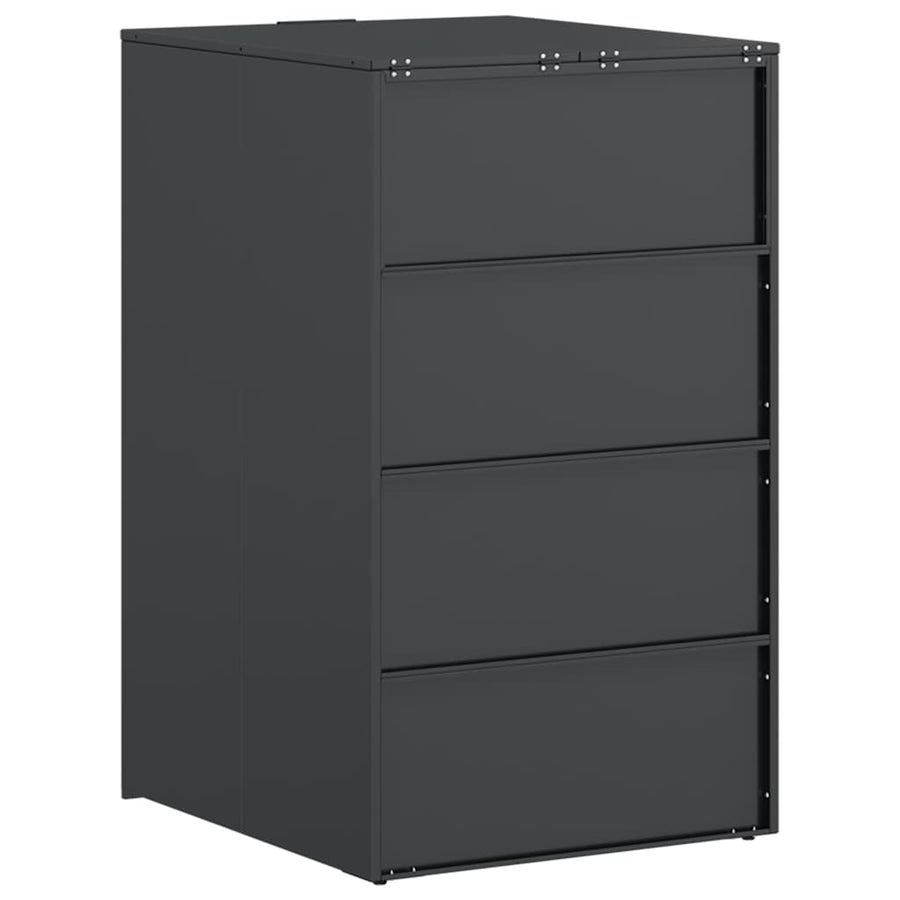 Wheelie Bin Storage with Gas Lift-up Lid for 240L Bin