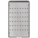 Wheelie Bin Storage with Gas Lift-up Lid for 240L Bin Steel