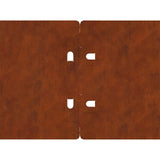 Lawn Edging 30 pcs Rusty 103 x 0.05 x 20 cm Weathering Steel