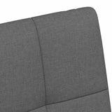 Dining Chairs with Wheels 2 pcs Dark grey 58 x 65 x 94 cm - Low Angle
