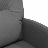 Dining Chairs with Wheels 2 pcs Dark grey 57 x 67 x 95 cm - Close-Up Angle