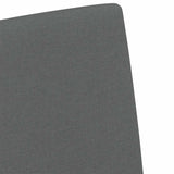 Dining Chairs 2 pcs Dark grey 57 x 67 x 95 cm Fabric - Low Angle