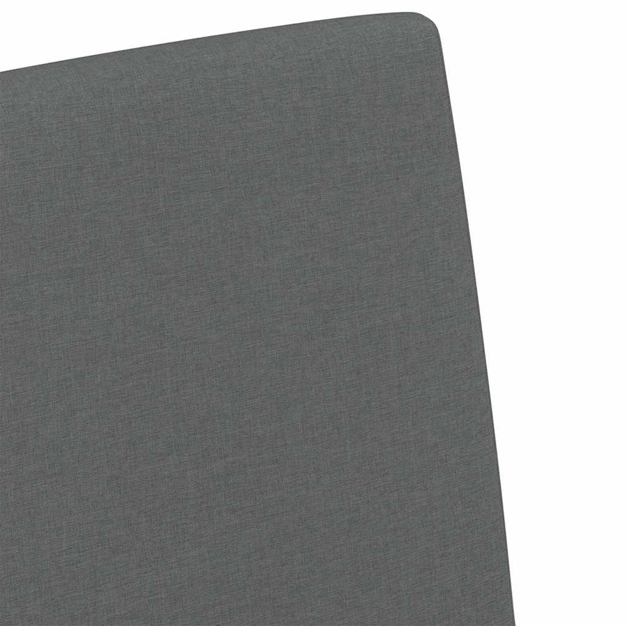 Dining Chairs 2 pcs Fabric Dark grey 57 x 68 x 94 cm