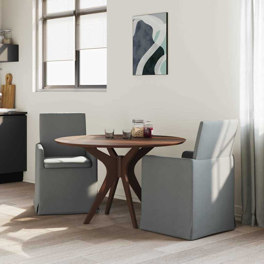 Dining Chairs 2 pcs Fabric Dark grey 57 x 68 x 94 cm