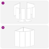 Corner Planter Rusty 30 x 30 x 35 cm Weathering steel - Extra Image