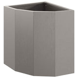 Corner Planter Rusty 30 x 30 x 35 cm Weathering steel