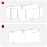 Planter Rusty 120 x 60 x 35 cm Weathering Steel - Extra Image